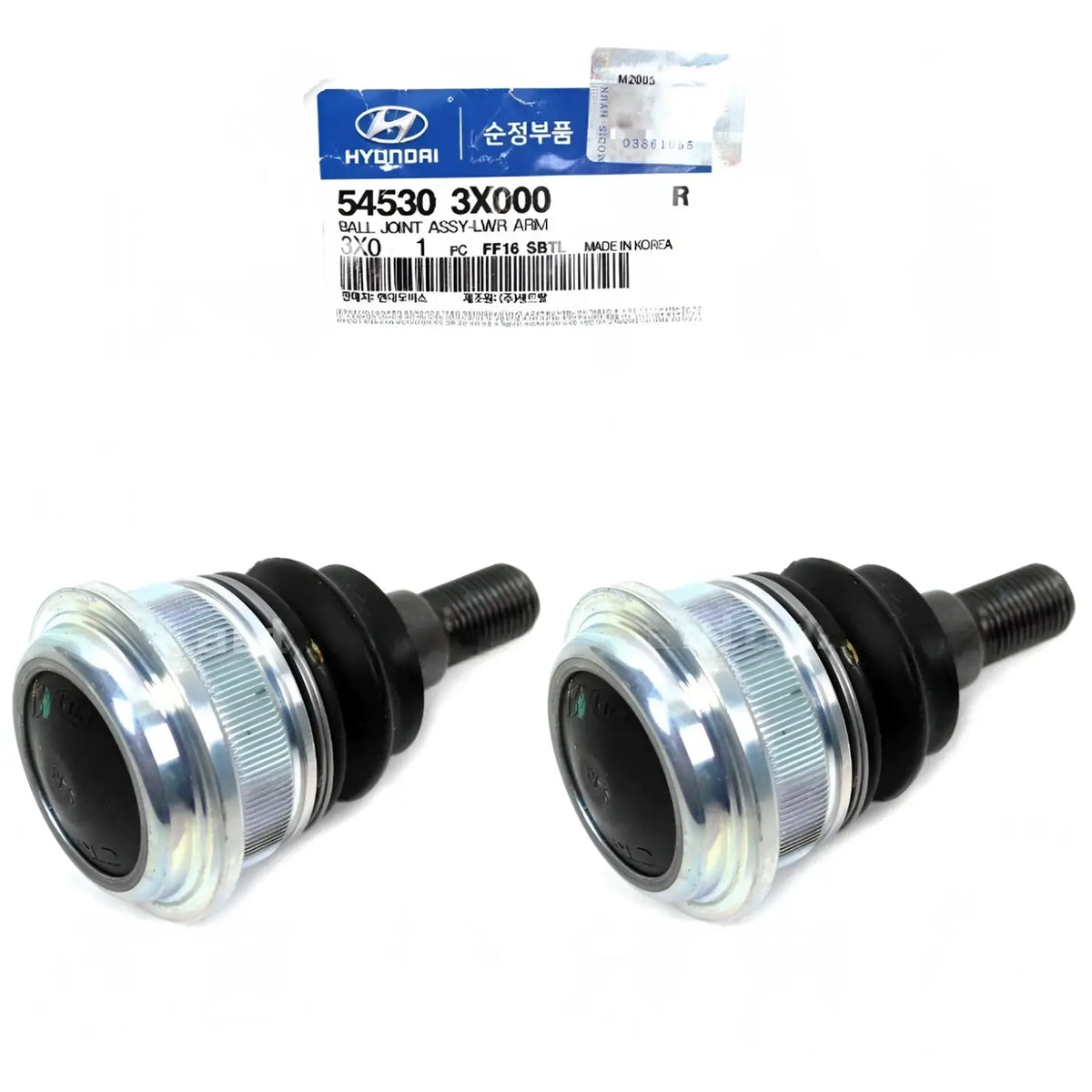 Genuine 545303X000 Ball Joint Front Lower 2EA For Hyundai Veloster 2011-2017