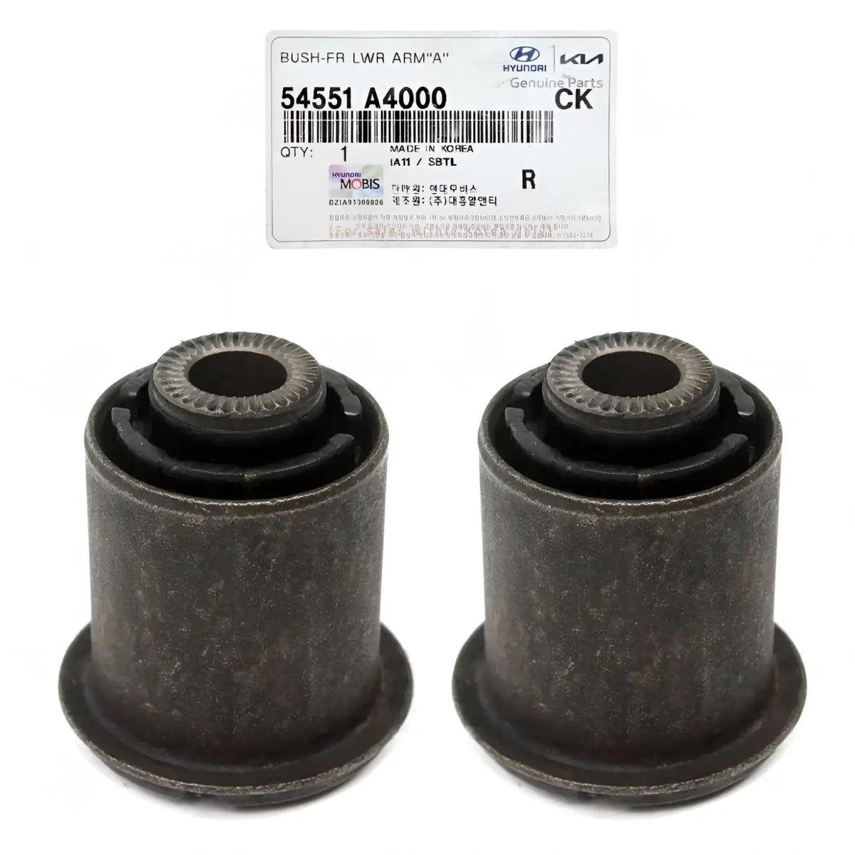 Genuine 54551A4000 Front Lower Control Arm Bushings 2ea For Tucson 2014-2021