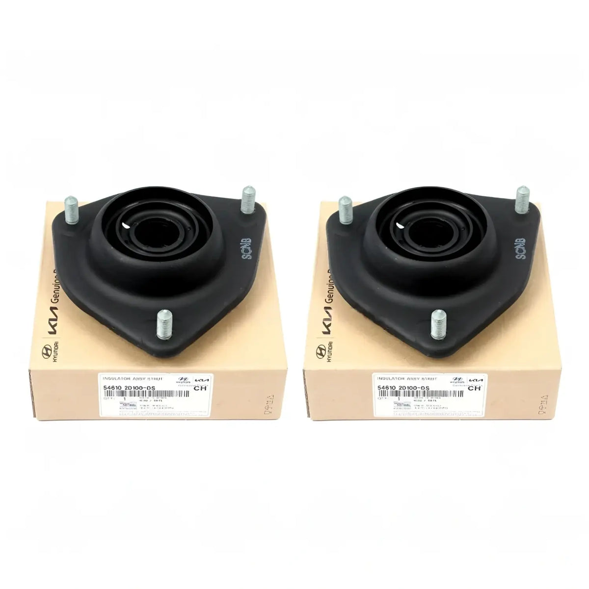 Genuine 546102D100-DS Front Suspension Strut Mount 2ea For Elantra Tiburon 96-09