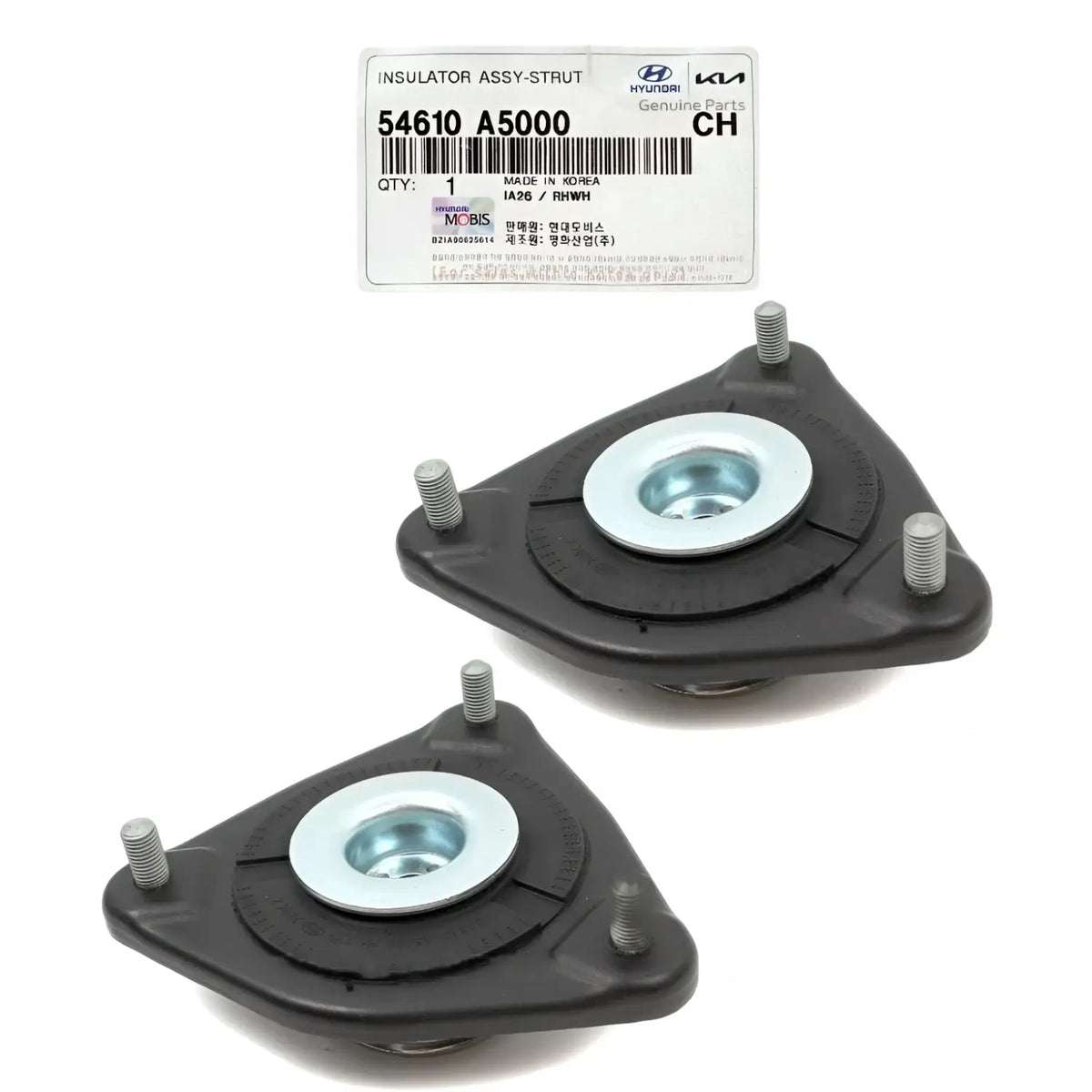 Genuine 54610A5000 Front Suspension Strut Mount 2EA For Elantra GT Forte 2014-2018