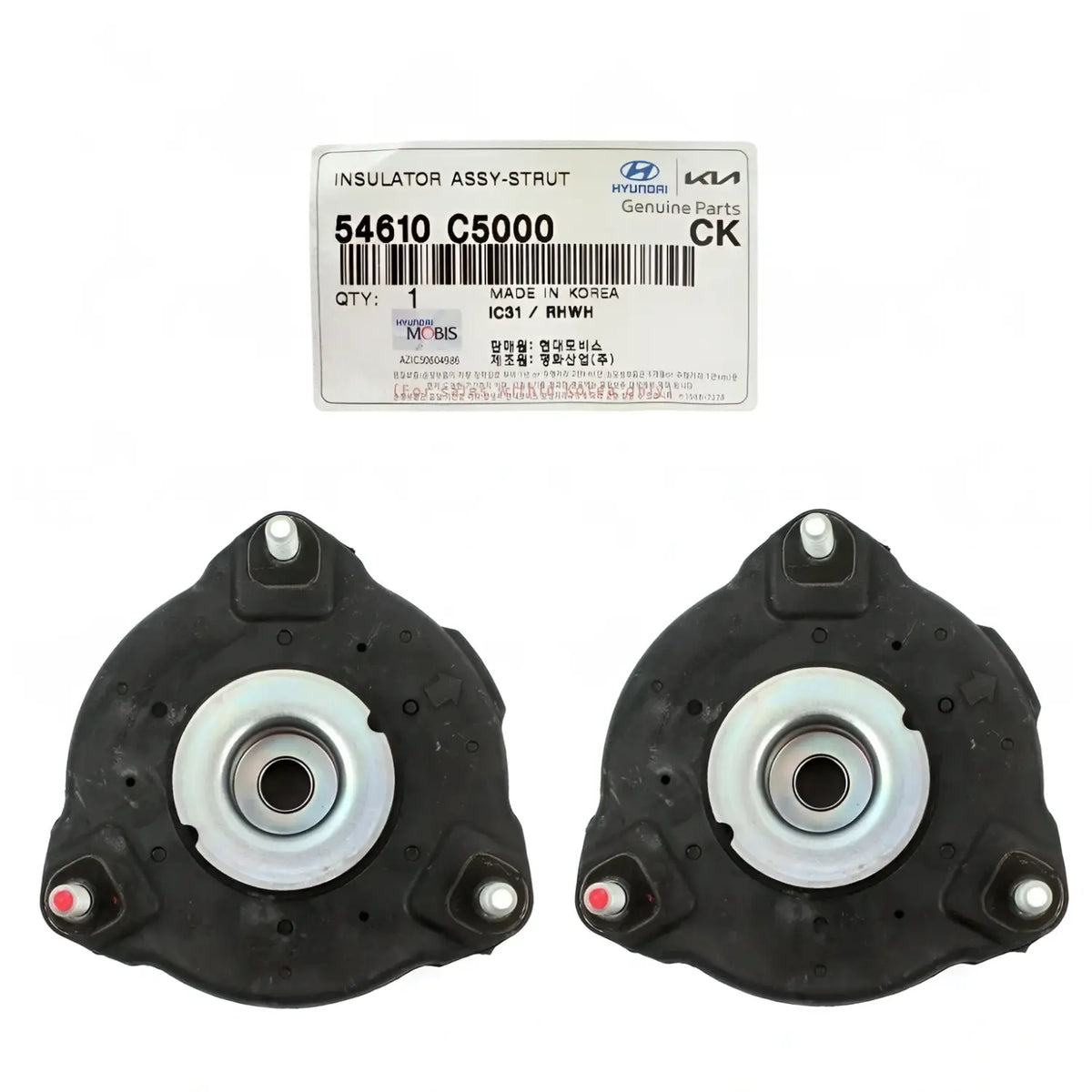 Genuine 54610C5000 Front Suspension Strut Mount 2pcs For Kia Sorento 2016-2020