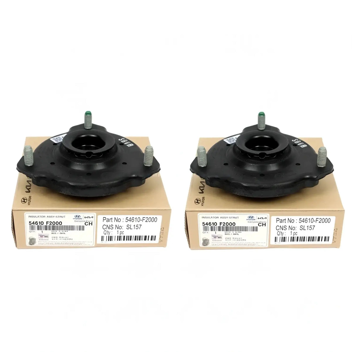 Genuine 54610F2000 STRUT MOUNT UPPER FRONT 2PCS FOR KIA FORTE SOUL NIRO 2017-2020