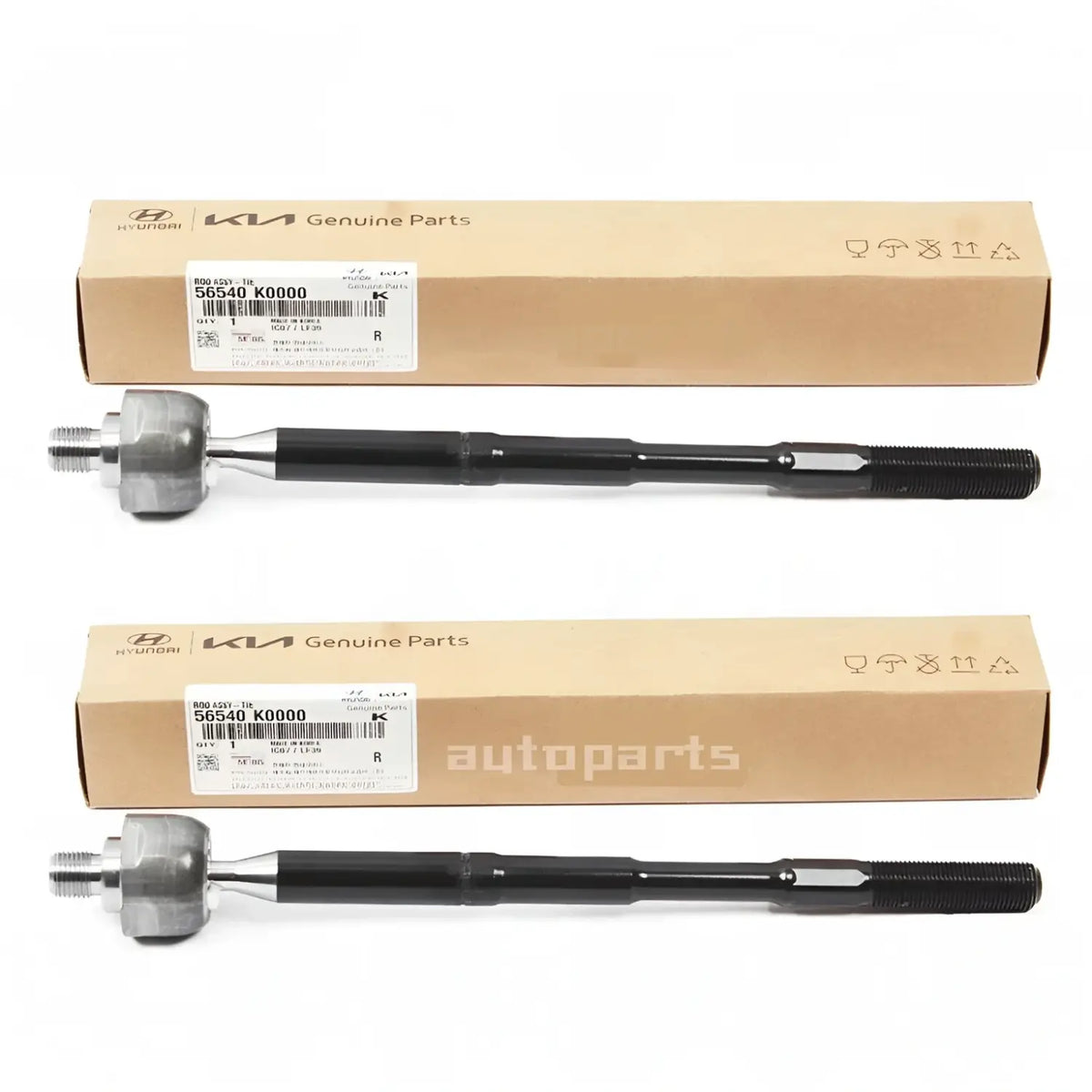 Genuine 56540K0000 Front Inner Tie Rod End 2EA For Kia Seltos Soul 2020-2023