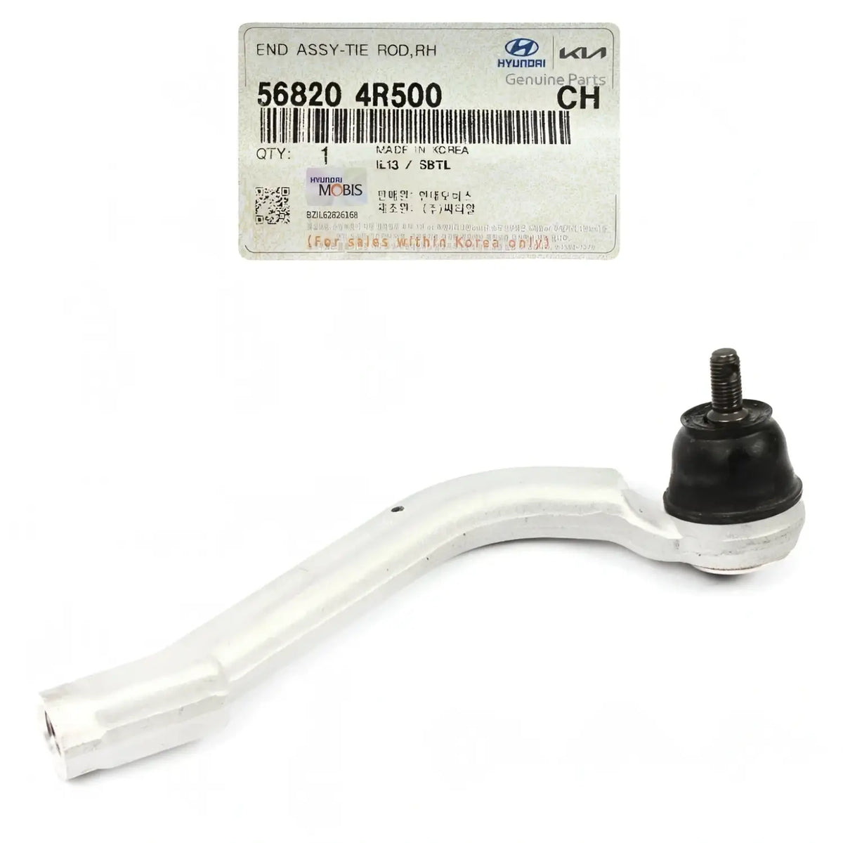 Genuine 568204R500 Outer Tie Rod End Front Right For Sonata Optima HYBRID 11-16