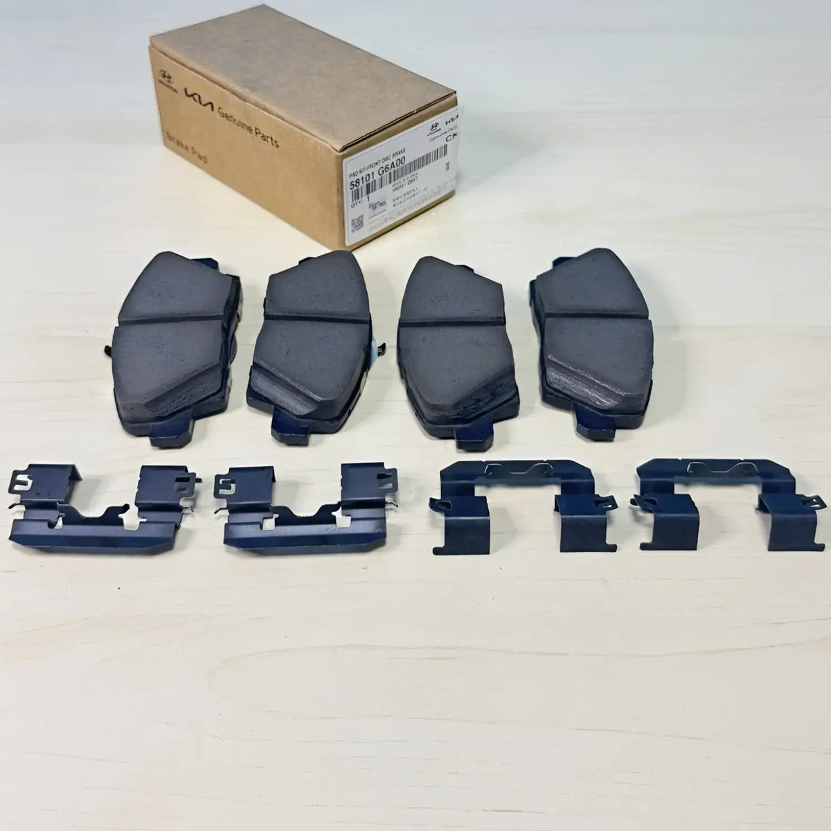 Genuine 58101G6A00 Front Disc Brake Pad Kit For Kia Picanto