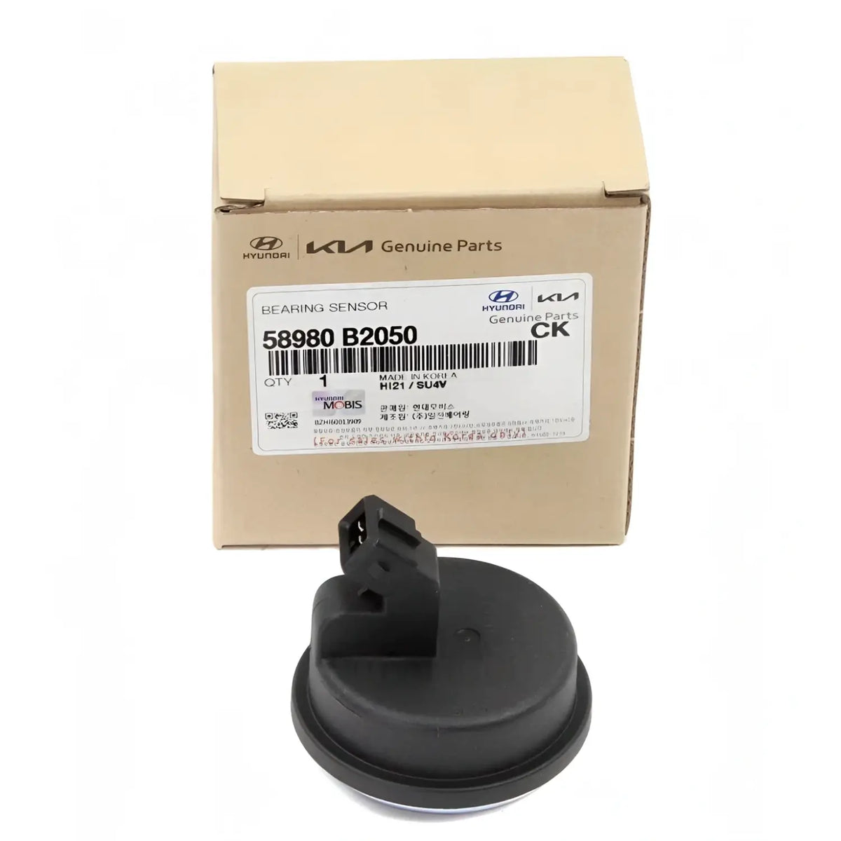 Genuine 58980B2050 Rear Hub Bearing ABS Wheel Speed Sensor For Kia Soul 2014-2019