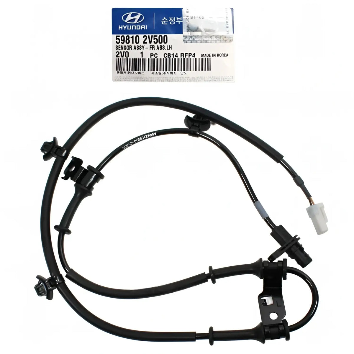 Genuine 598102V500 Front ABS Speed Sensor Left For Hyundai Veloster 2012-2017