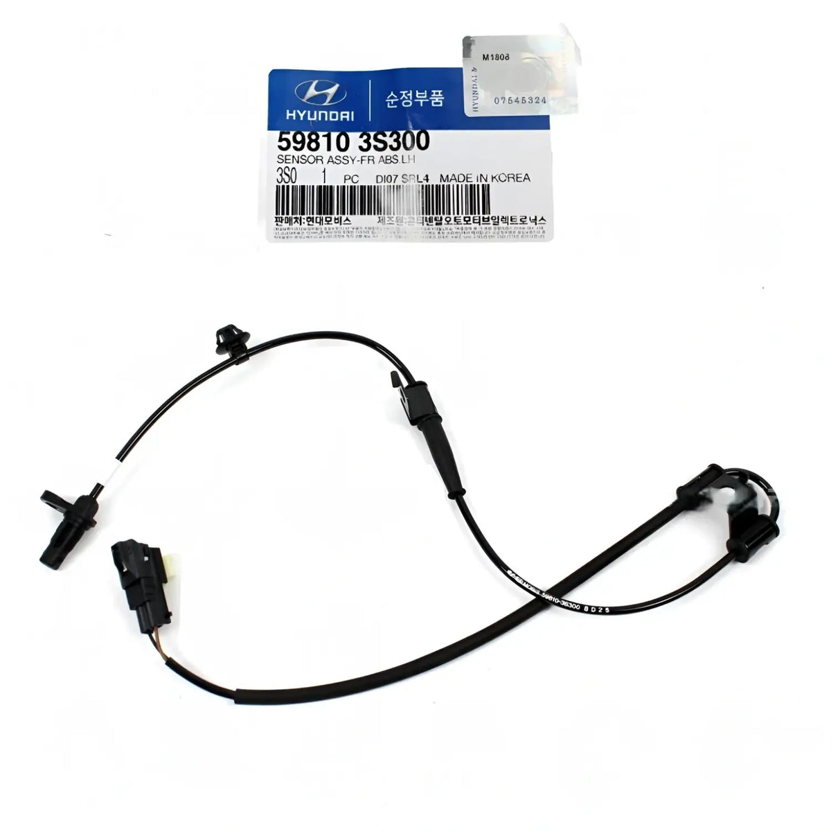 Genuine 598103S300 ABS Wheel Speed Sensor Front Left For Hyundai Sonata 2011-2014