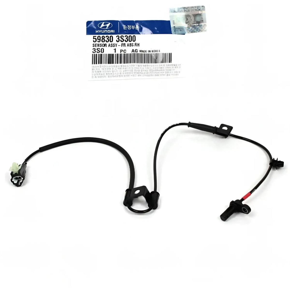 Genuine 598303S300 ABS Speed Sensor FRONT RIGHT For Hyundai Sonata 2.4L 2011-2014