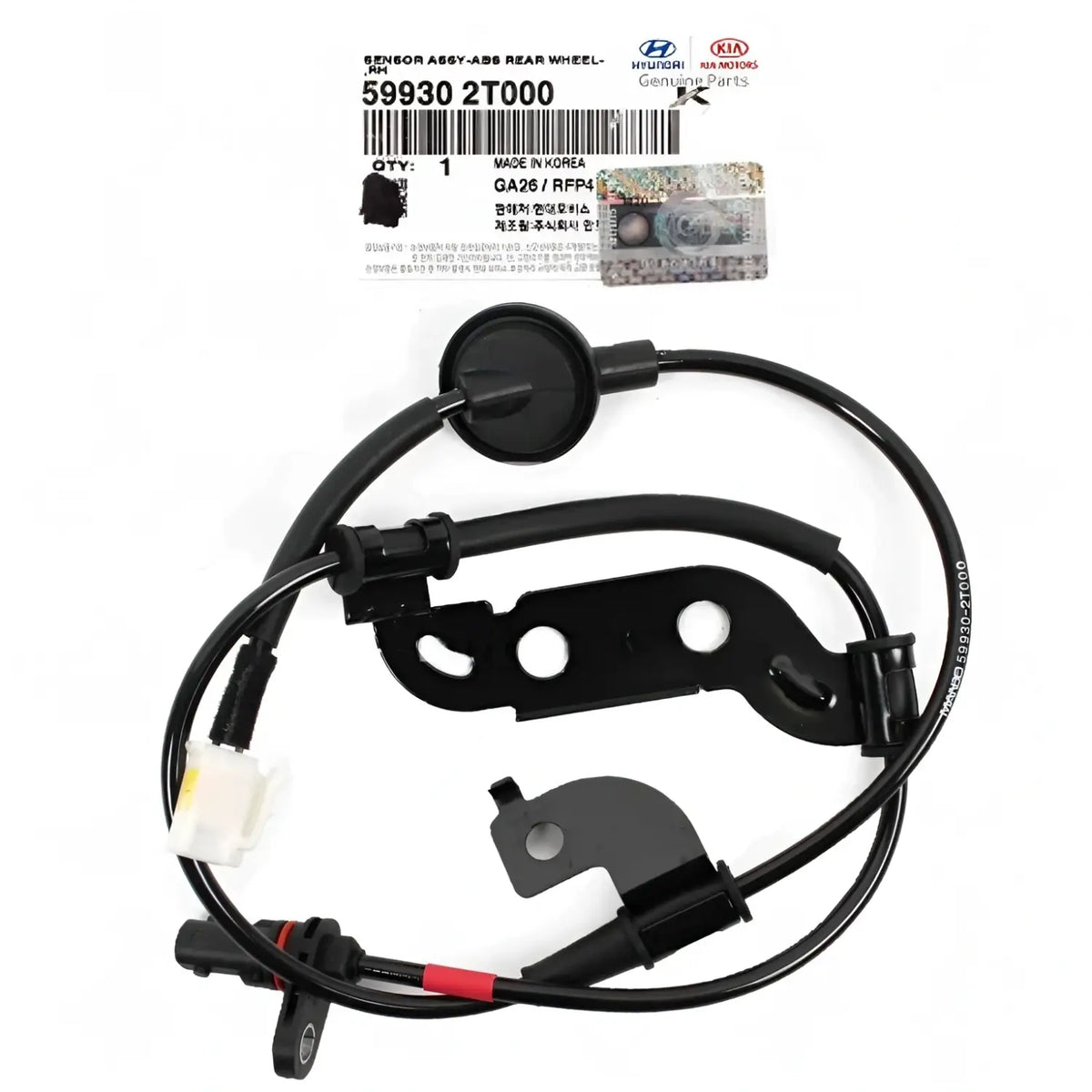Genuine 599302T000 ABS Wheel Speed Sensor Rear Right For Kia Optima 2011-2016
