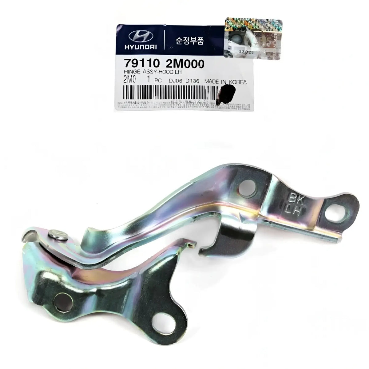 Genuine 791102M000 Front Hood Bonnet Hinge Left For Hyundai Genesis Coupe 08-16