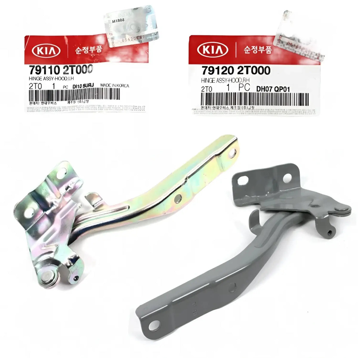 Genuine 791102T000 791202T000 Hood Hinge Left Right 2EA For Kia Optima 2011-2016