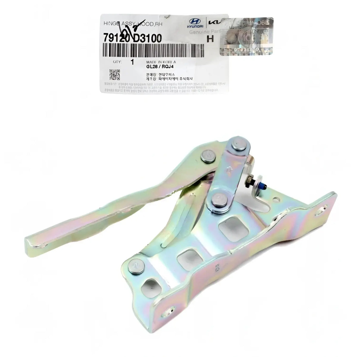 Genuine 79120D3100 Hood Hinges Right Passenger For Hyundai Tucson 2016-2021