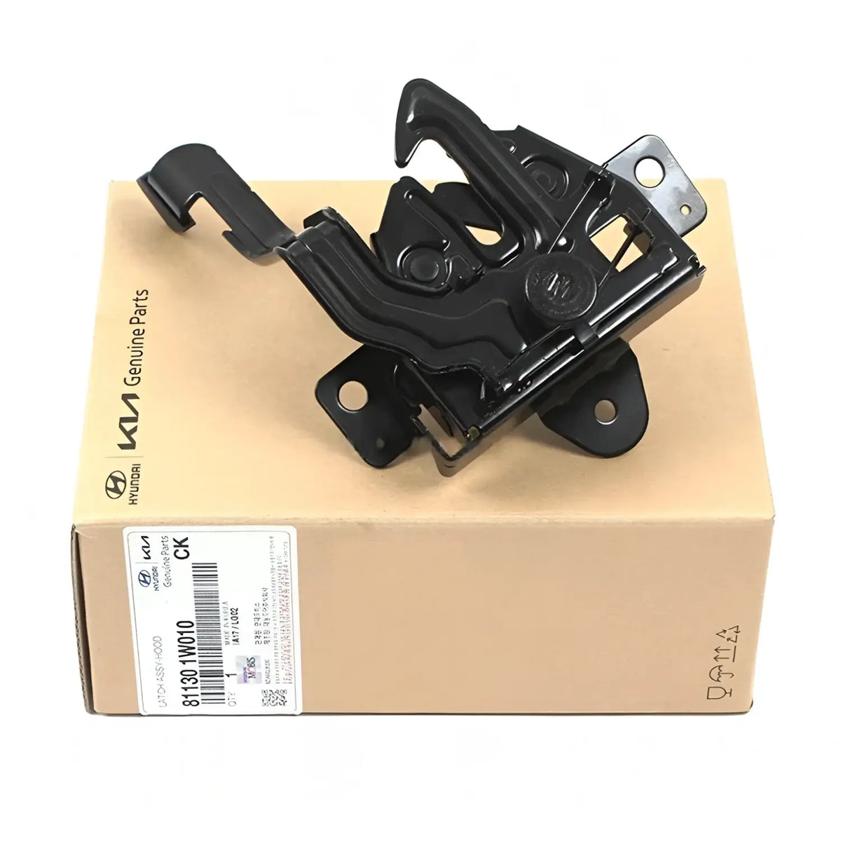 Genuine 811301W010 Hood Lock Latch For Kia Rio 2012-2017