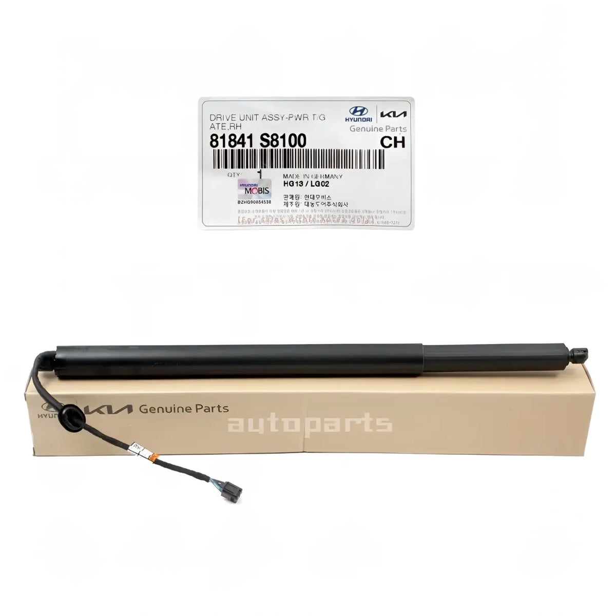 Genuine 81841S8100 Power Tailgate Lift Right RH For Hyundai Palisade 2020-2022
