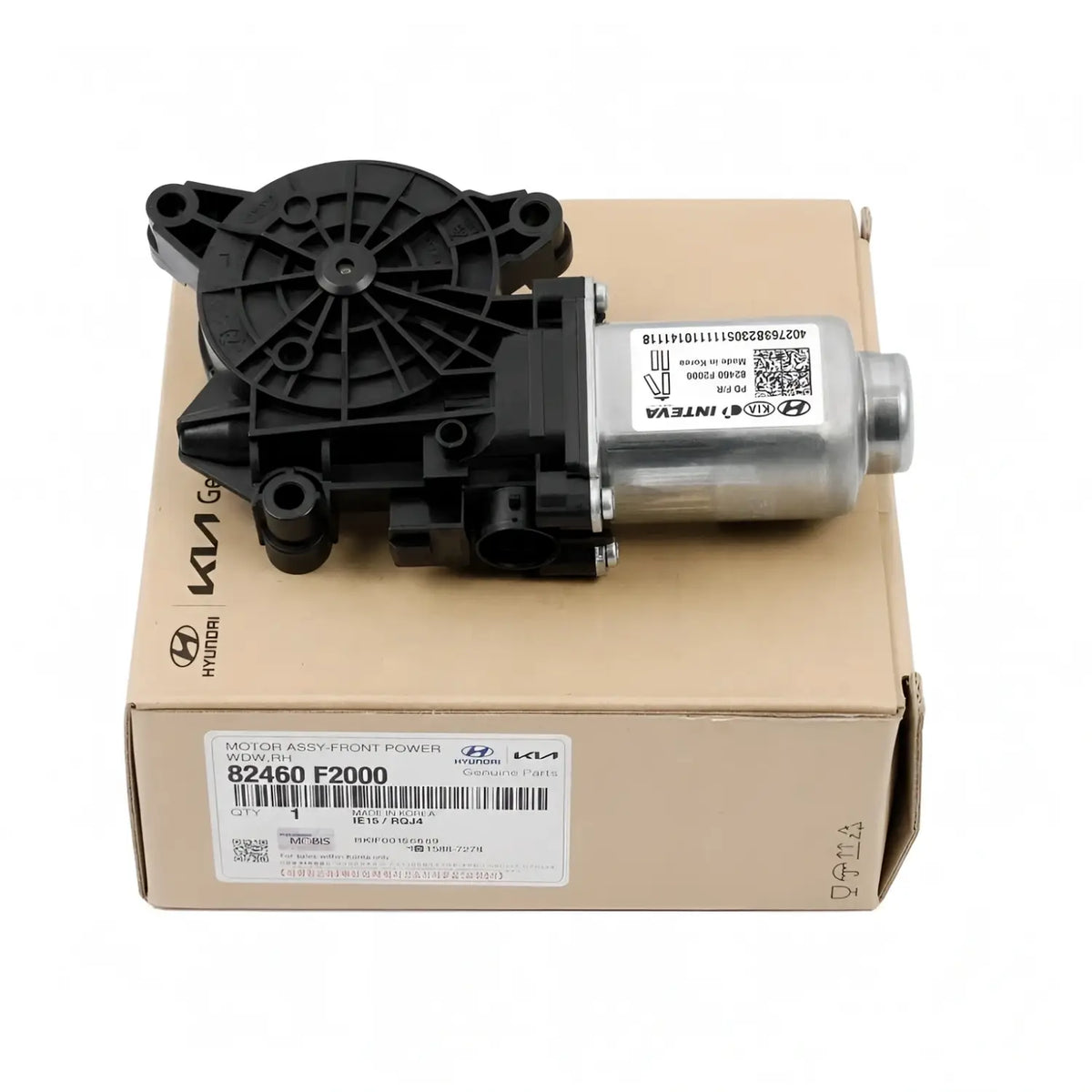 Genuine 82460F2000 Front Power Window Motor Right For Hyundai Elantra 2017-2020