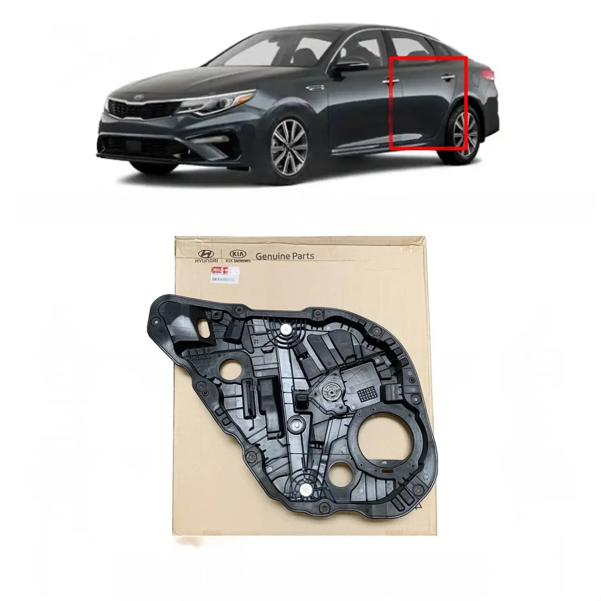 Genuine 83471D4000 Rear Door Left Power Window Regulator For Kia Optima 2016-2020