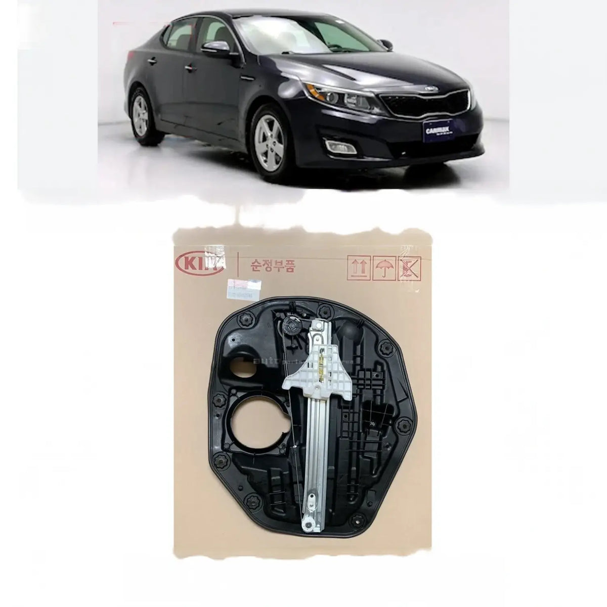 Genuine 834812T000 Rear Door Right Power Window Regulator For Kia Optima 2011-2015