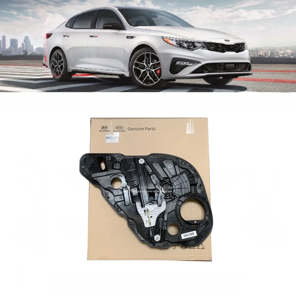 Genuine 83481D4000 Rear Door Right Power Window Regulator For Kia Optima 2016-2020