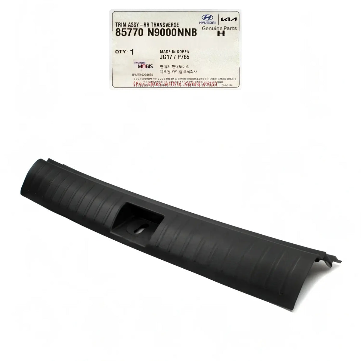 Genuine 85770N9000NNB Rear Transverse Trim For Hyundai Tucson 2022-2024