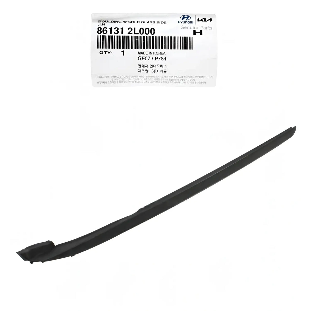 Genuine 861312L000 Side Windshield Molding Left LH For Hyundai Elantra 2009-2012