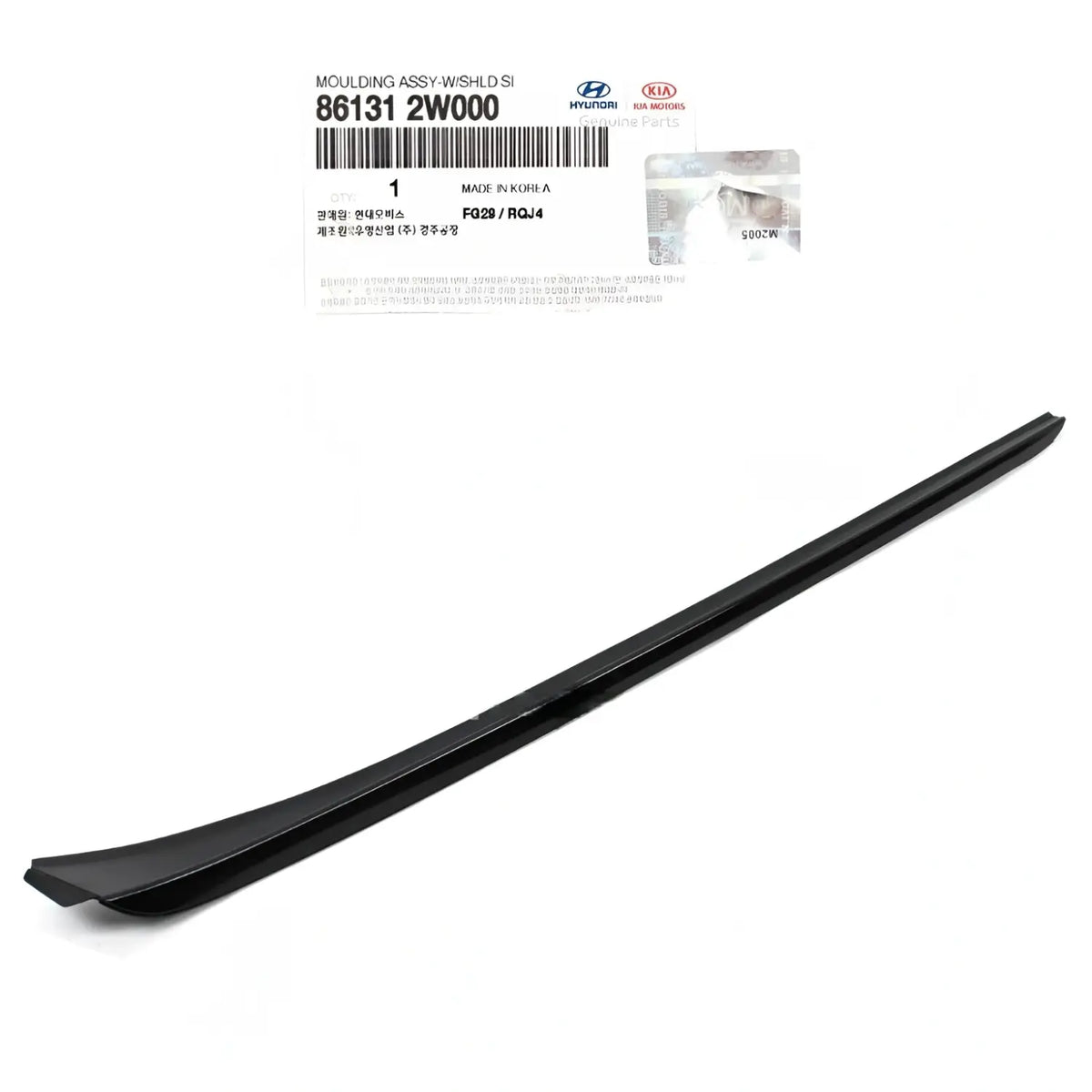 Genuine 861312W000 Windshield Pillar Molding Left Driver For Santa Fe 2013-2018