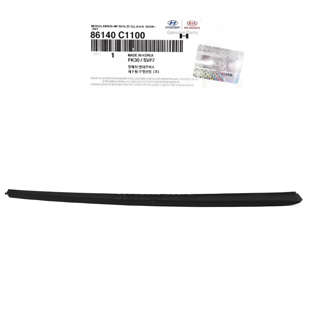 Genuine 86140C1100 Windshield Pillar Molding Front Right RH For Sonata 2015-2019