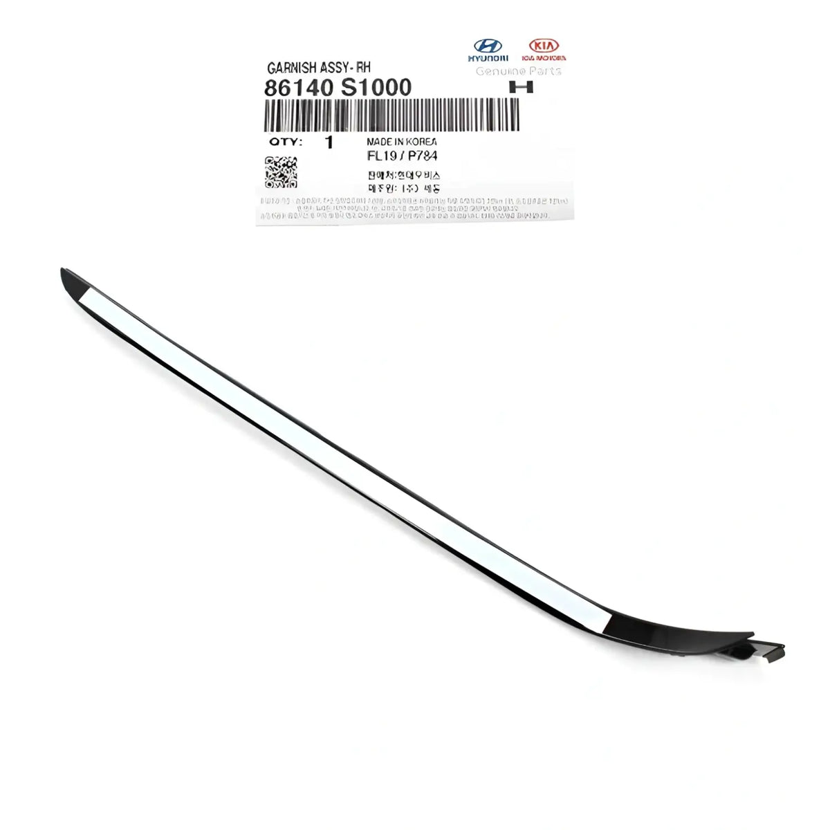 Genuine 86140S1000 Windshield Pillar Molding Front Right RH For Santa Fe 2019-2023