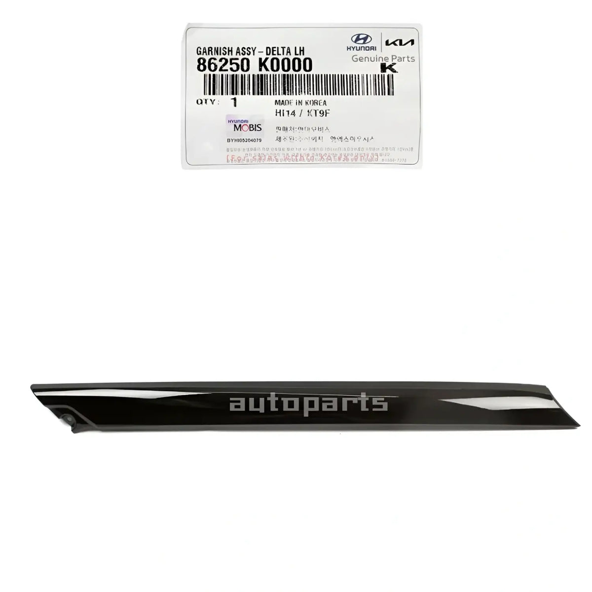 Genuine 86250K0000 A-Pillar Trim Panel Left Driver For Kia Soul 2020-2023