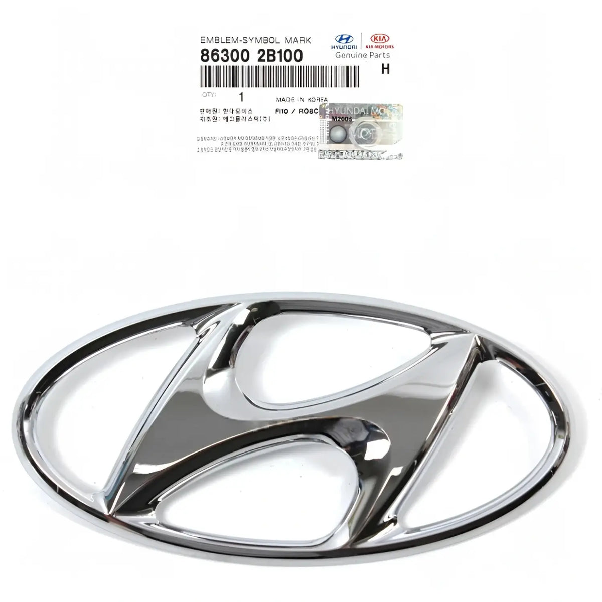 Genuine 863002B100 Front Grille H Emblem For Hyundai Elantra Touring 2009-2012