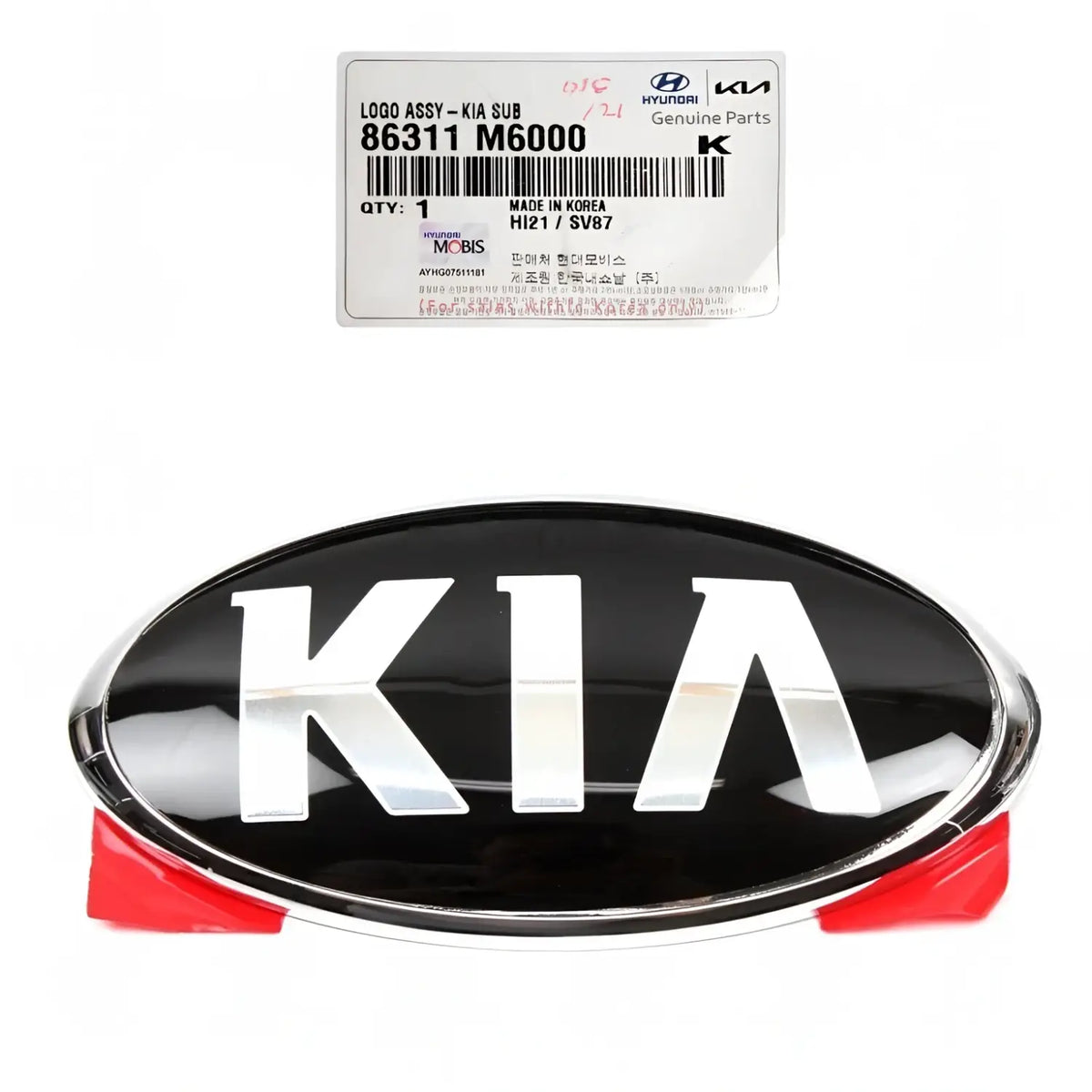 Genuine 86311M6000 Rear Trunk Lid Emblem For Kia Forte Sedan 2019-2021
