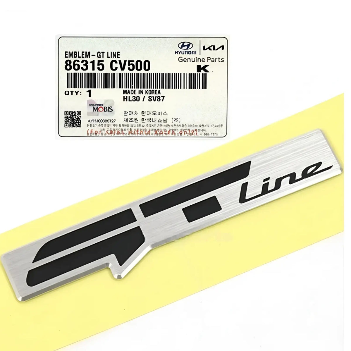 Genuine 86315CV500 Emblem Badge For Kia EV6 GT Line 2022-2023