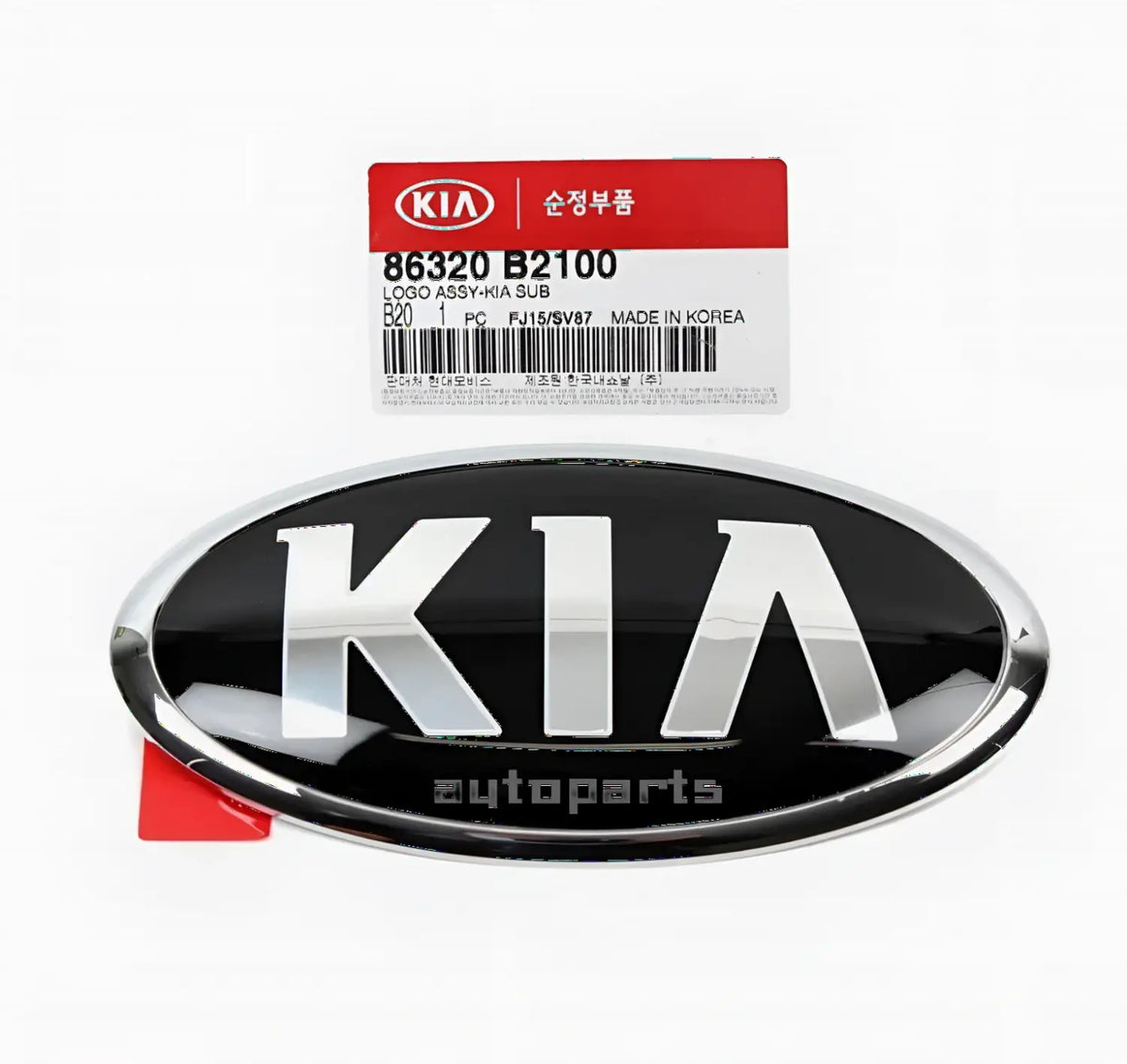 Genuine 86320B2100 Rear Trunk Logo Emblem For Kia Soul 2014-2015