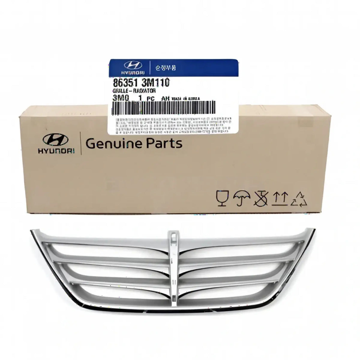 Genuine 863513M110 Radiator Grille For Hyundai Genesis Sedan 2009-2011