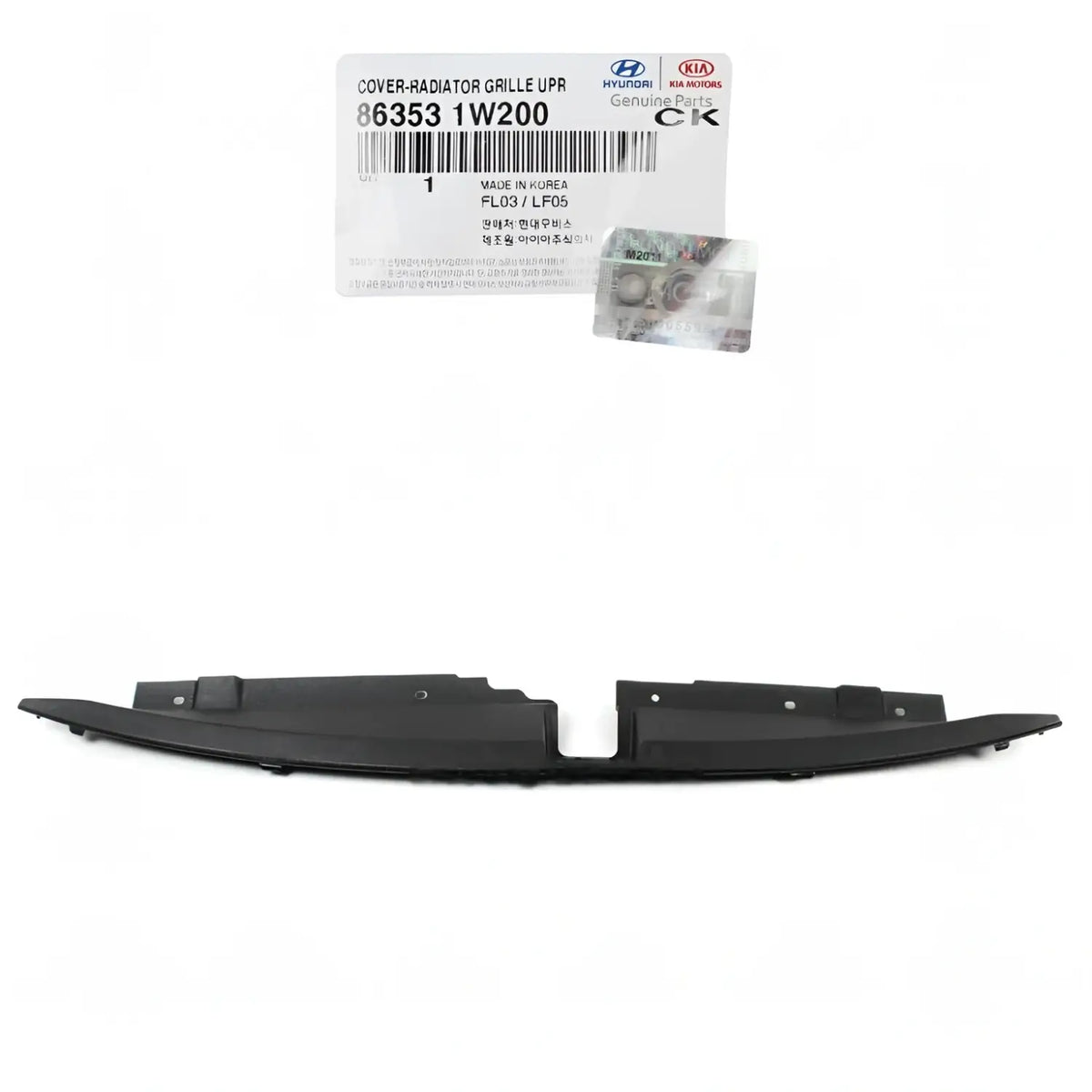Genuine 863531W200 Front Grille Upper Cover Sight Shield For Kia Rio 2012-2017