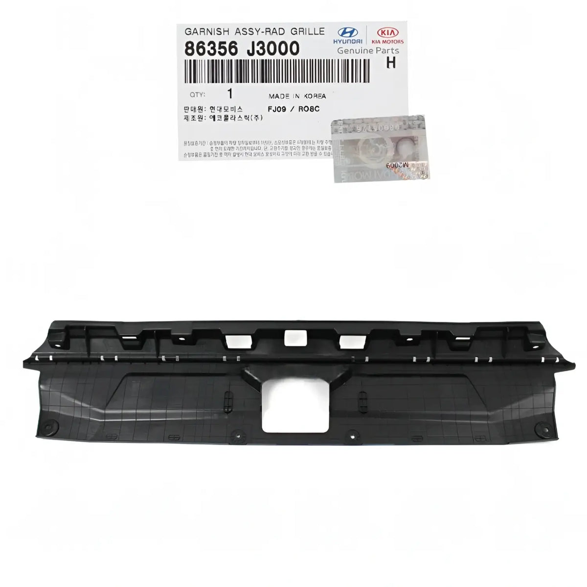 Genuine 86356J3000 Front Grille Upper Cover For Hyundai Veloster 2019-2021