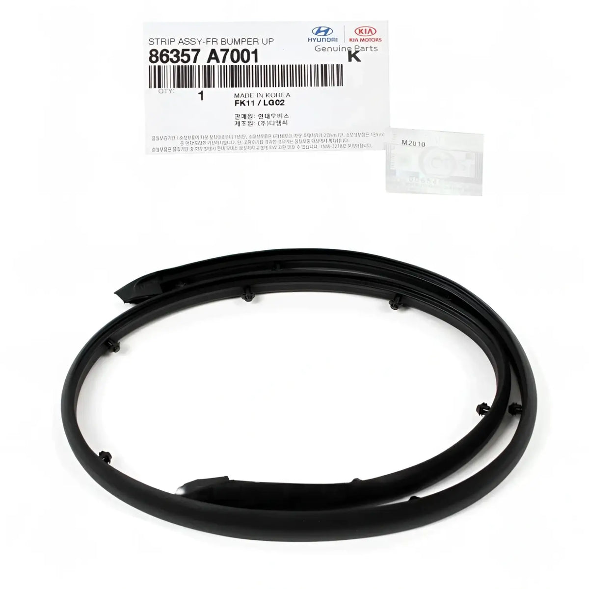 Genuine 86357A7001 Front Hood Rubber Seal For Kia Forte Forte5 Koup 2014-2016