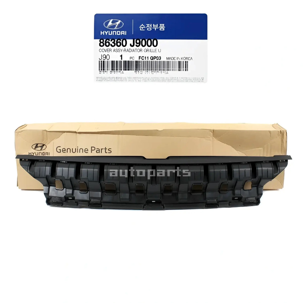 Genuine 86360J9000 Radiator Grille Upper Cover For Hyundai Kona 2018-2021