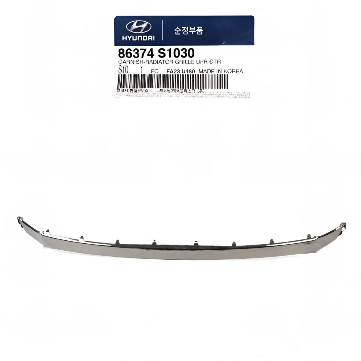Genuine 86374S1030 Front Grille Headlight Molding For Hyundai Santa Fe 2019-2020