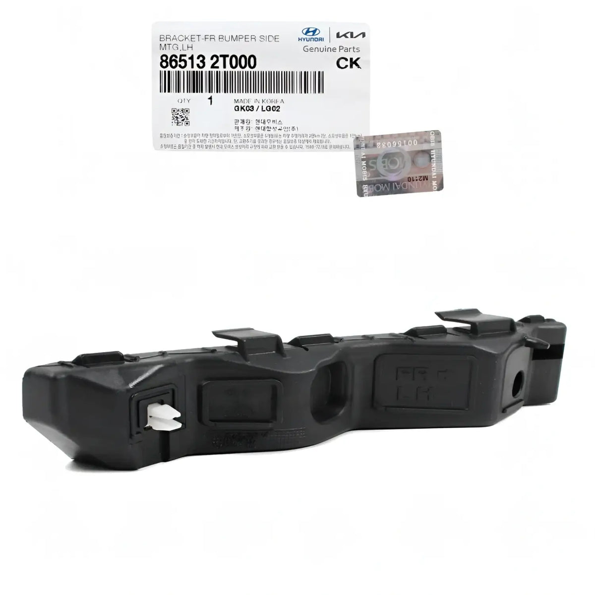 Genuine 865132T000 Front Bumper Brackets Left For Kia Optima 2011-2013