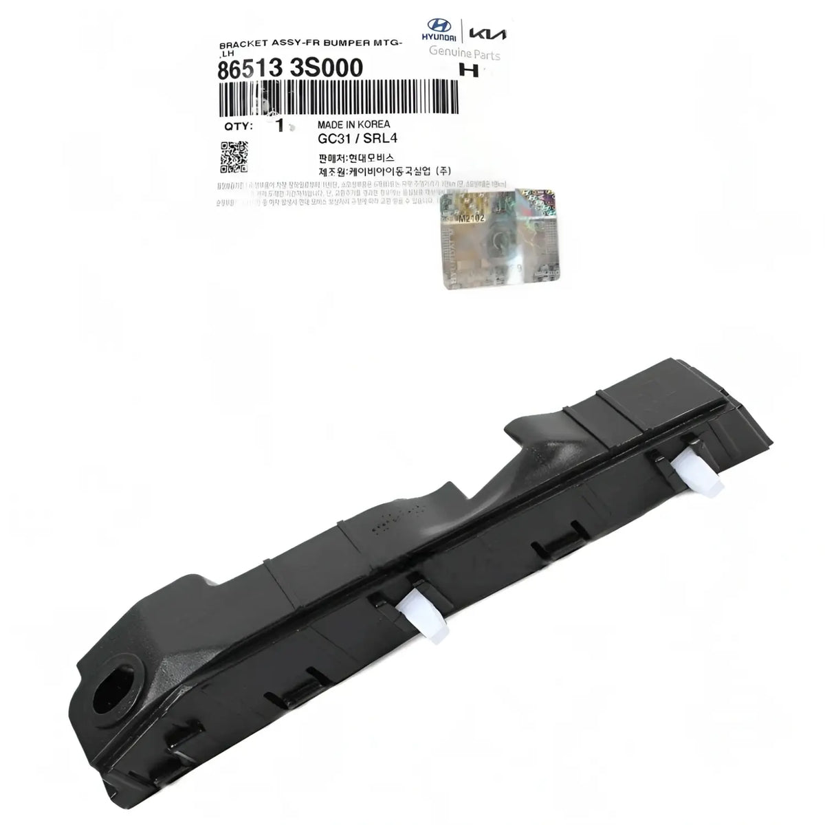 Genuine 865133S000 Bumper Bracket Front Left For Hyundai Sonata 2011-2015