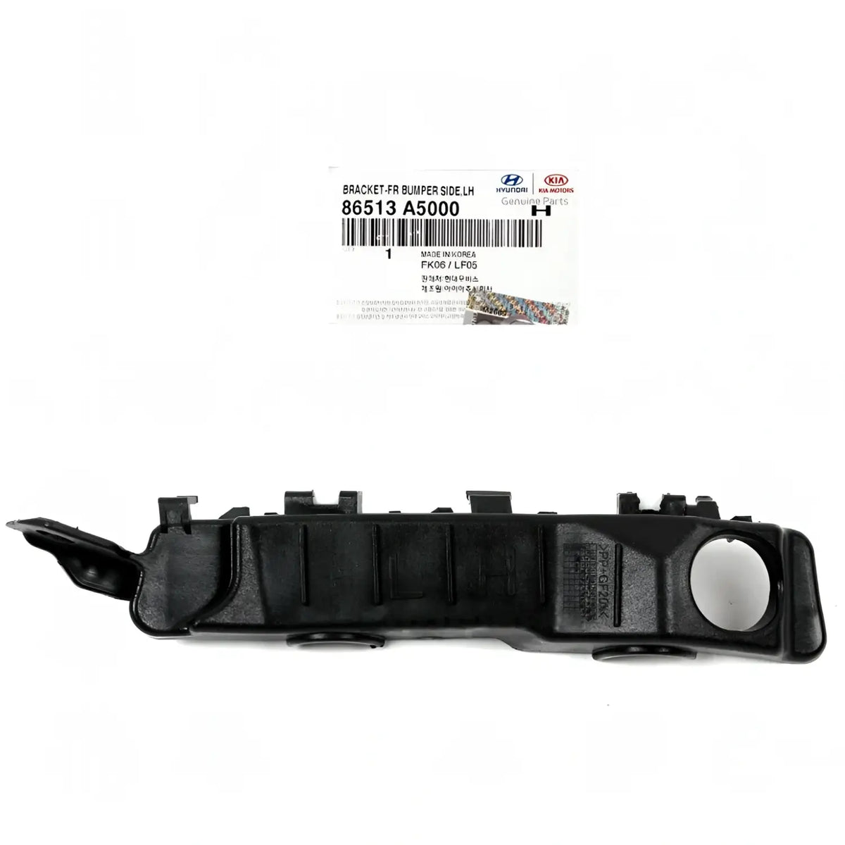 Genuine 86513A5000 Front Bumper Bracket Left For Hyundai Elantra GT 2013-2017