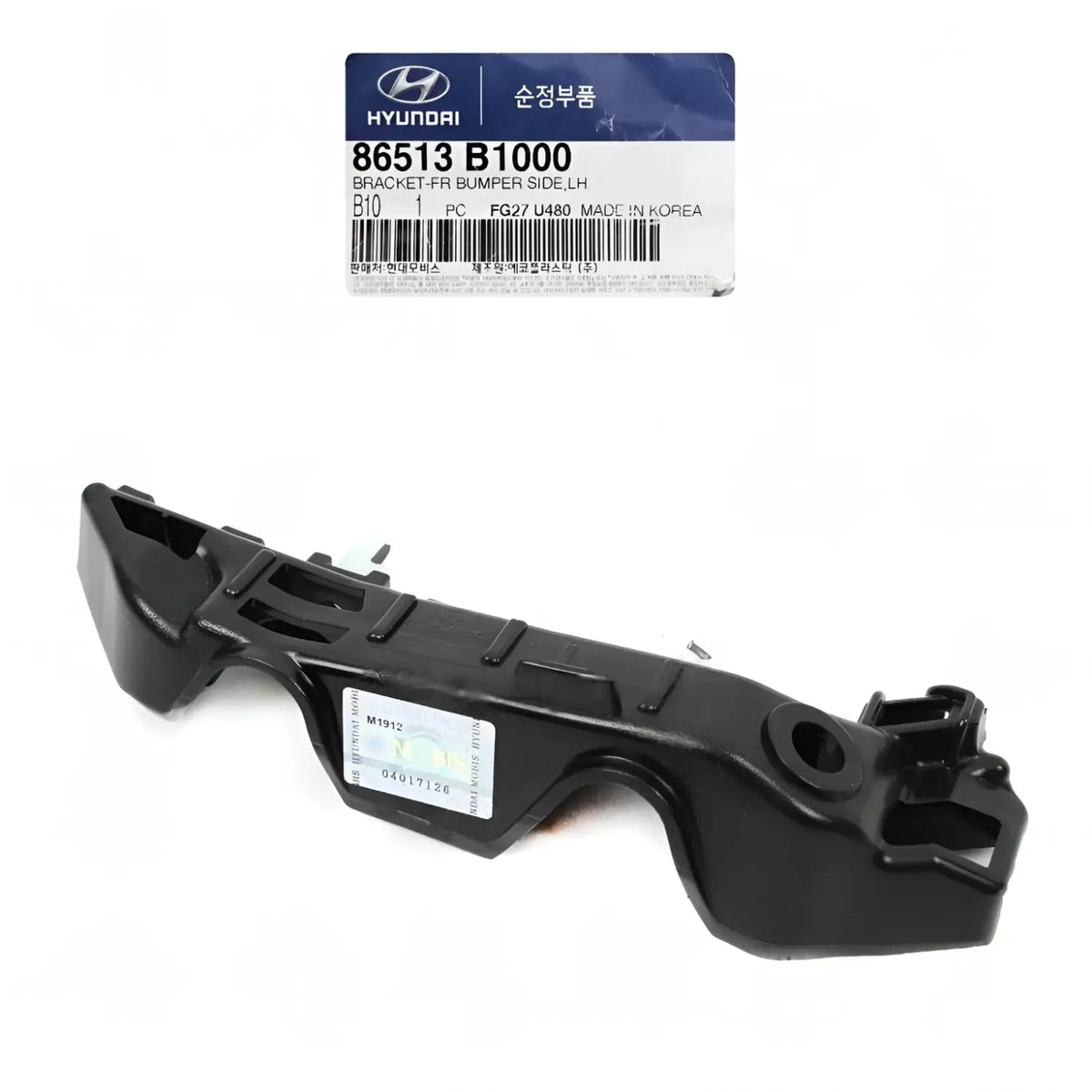 Genuine 86513B1000 Front Bracket Bumper Left For Hyundai Genesis 2015-2016