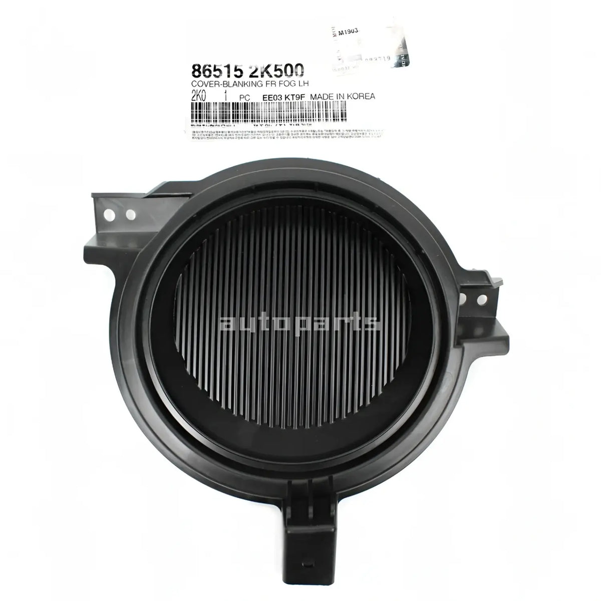 Genuine 865152K500 Front Fog Cover Blanking Driver Left For Kia Soul 2012-2013