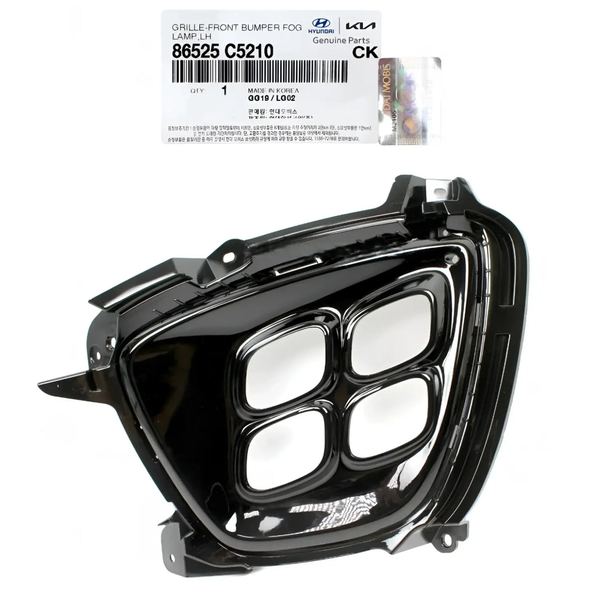 Genuine 86525C5210 Fog Light Bezel Cover Left Driver For Kia Sorento 2016-2020