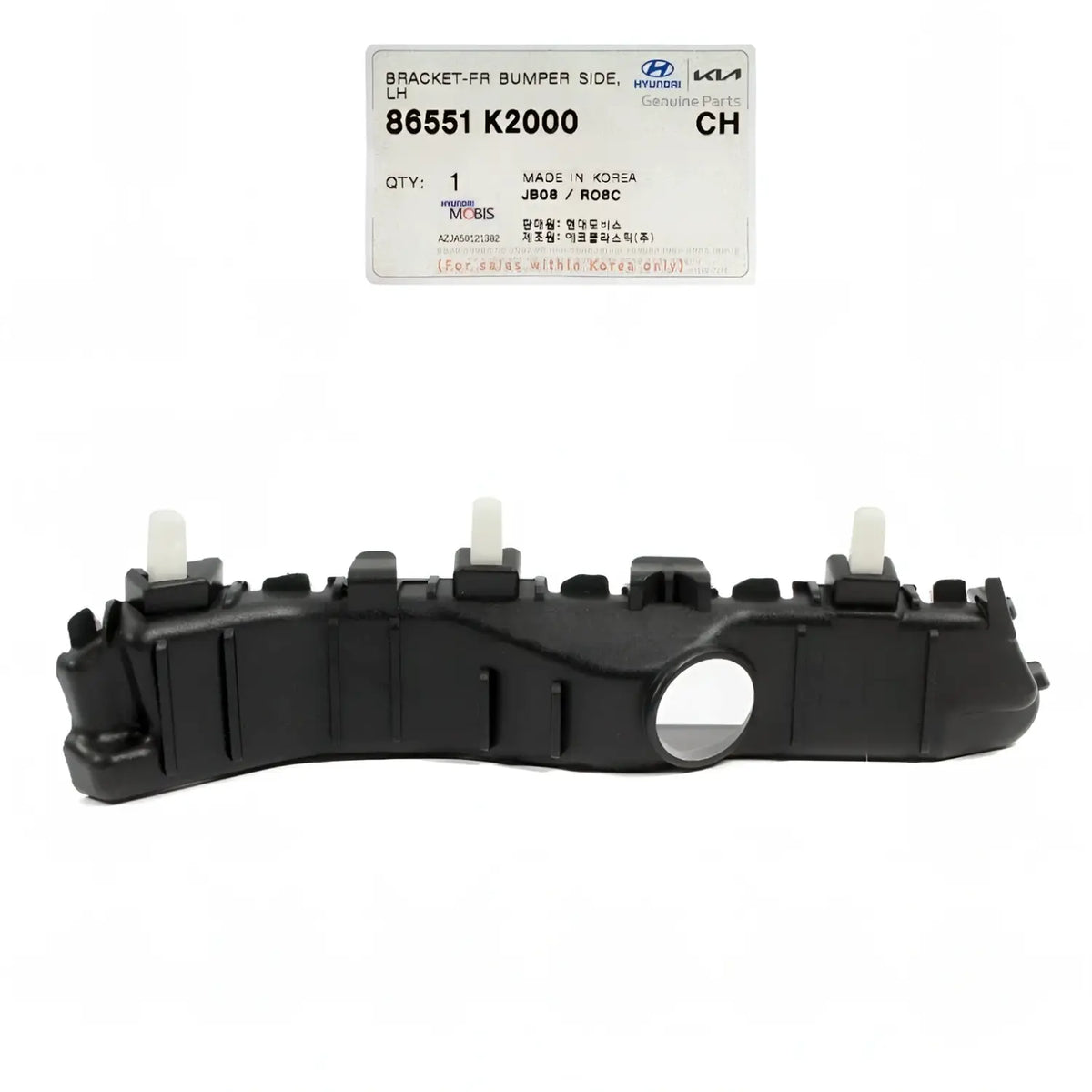Genuine 86551K2000 Front Bumper Side Brackets Left For Hyundai Venue 2020-2024