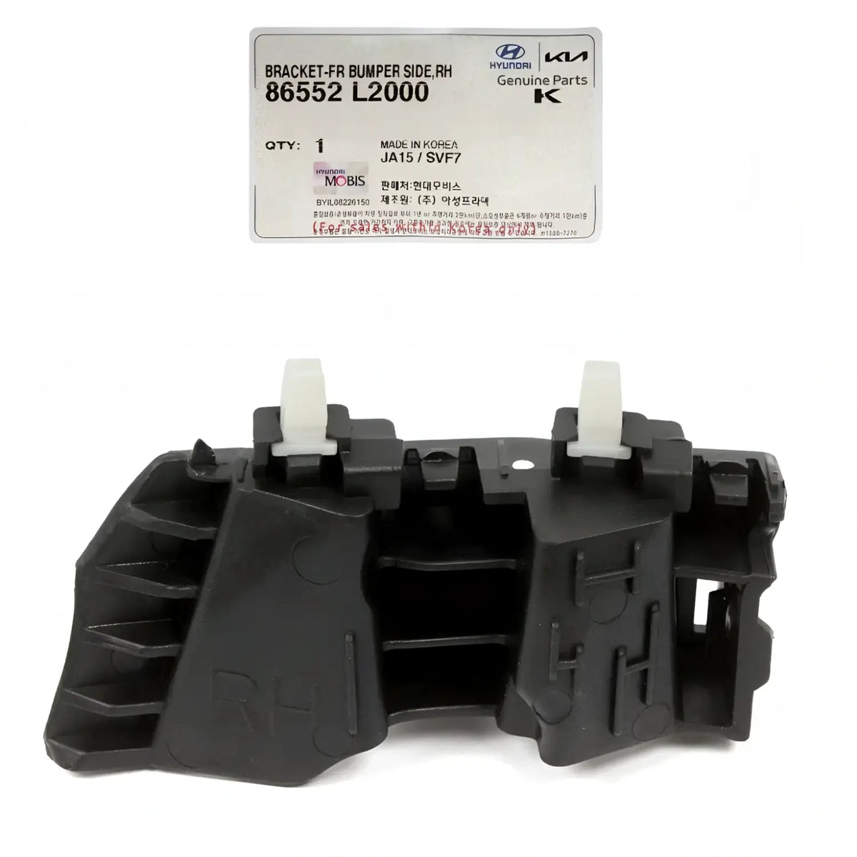 Genuine 86552L2000 Front Bumper Bracket Right RH Passenger For Kia K5 2021-2024