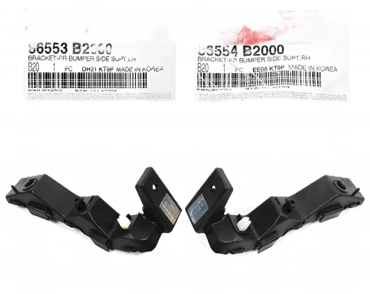 Genuine 86553B2000 86554B2000 Front Bumper Bracket LH RH For Kia Soul 2014-2019