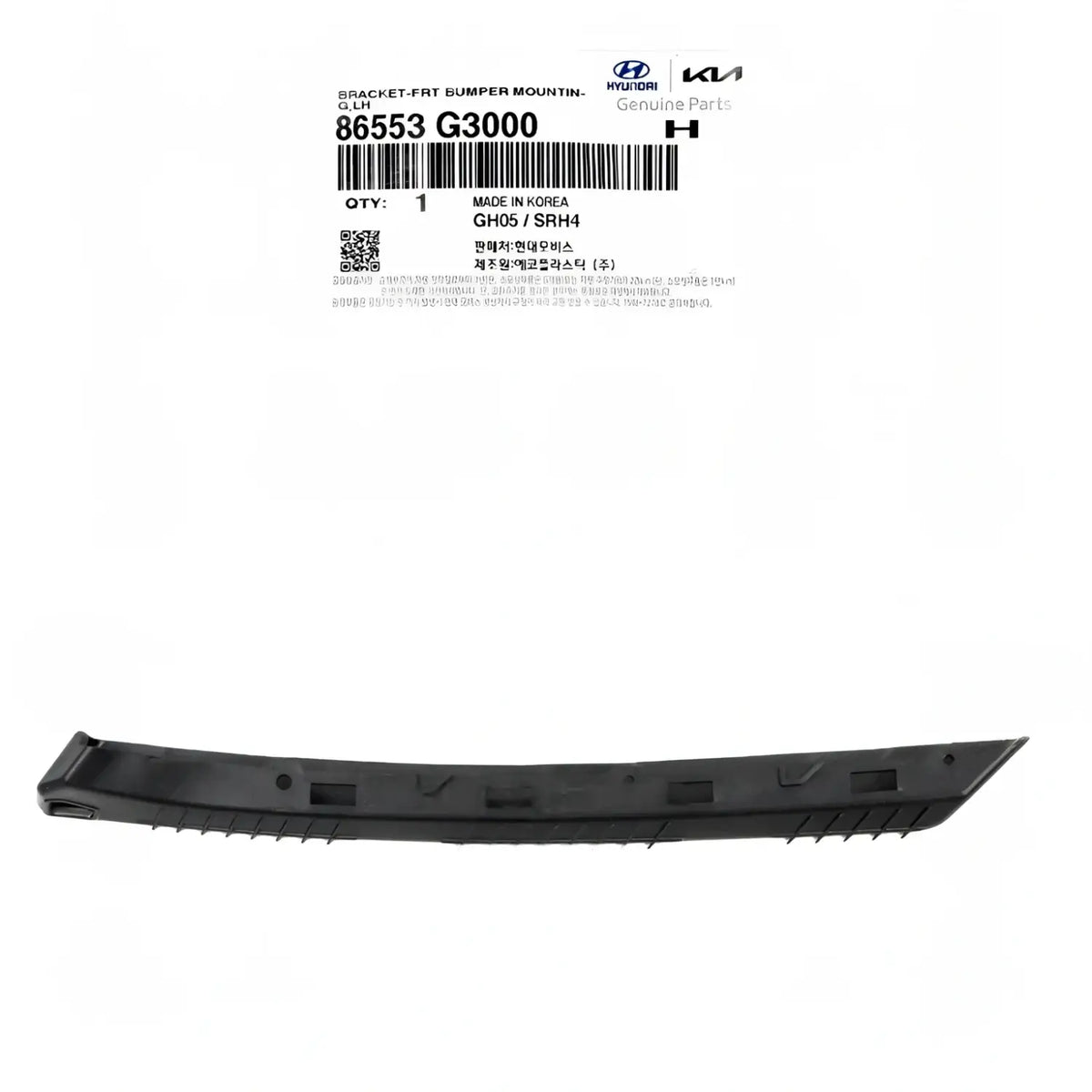 Genuine 86553G3000 Front Bumper Bracket Left For Hyundai Elantra GT 2018-2020