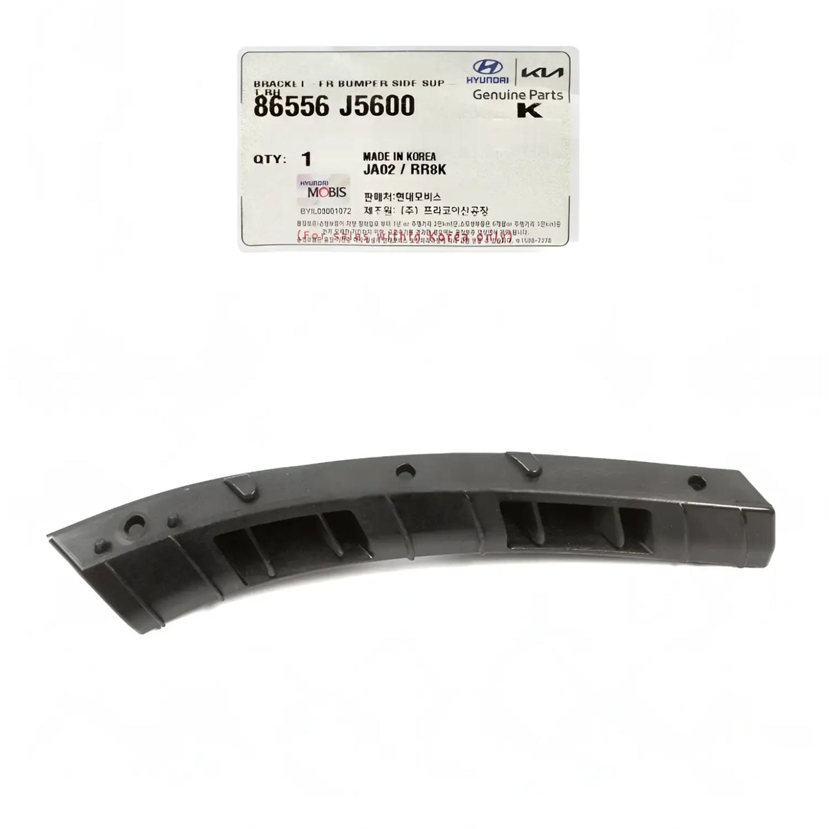 Genuine 86556J5600 Front Bumper Side Bracket Right RH For Kia Stinger 2018-2023